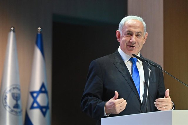 Archivo - El primer ministro israelí, Benjamin Netanyahu