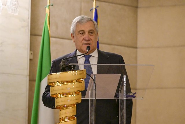 El ministro de Exteriores italiano, Antonio Tajani
