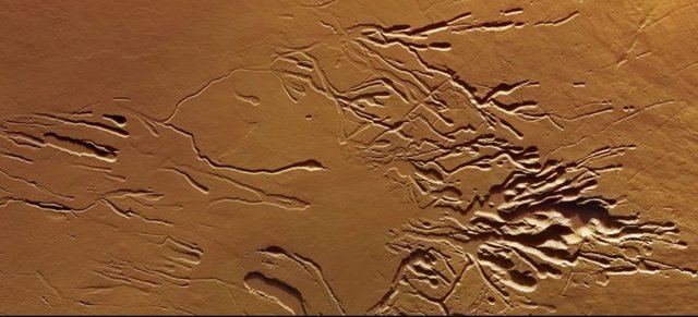 Ladera sur de Ascraeus Mons