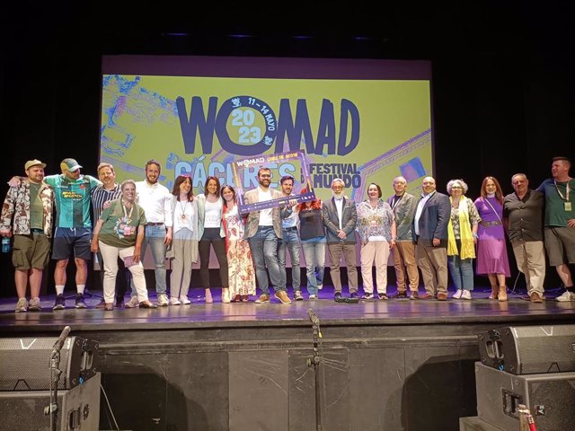 Inauguración oficial del festival Womad 2023 en el Gran Teatro de Cáceres