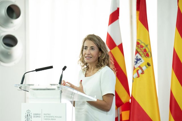 Archivo - La ministra de Transports, Mobilitat i Agenda Urbana, Raquel Sánchez