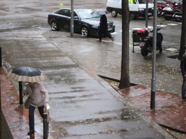 Archivo - Temporal de pluja a la província de Barcelona