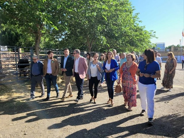 Visita a la Feria Ganadera de La Carolina