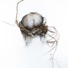 Pintura de la Muestras 'Aquello que irrumpe' de Anka Moldovan