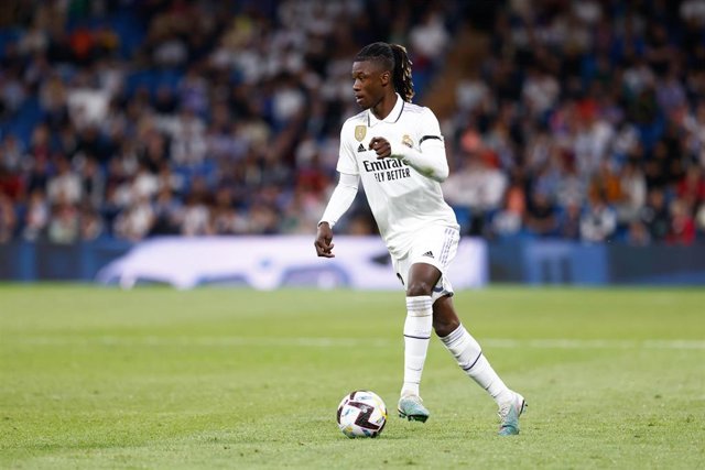 Eduardo Camavinga (Real Madrid) en un partido de LaLiga Santander. 