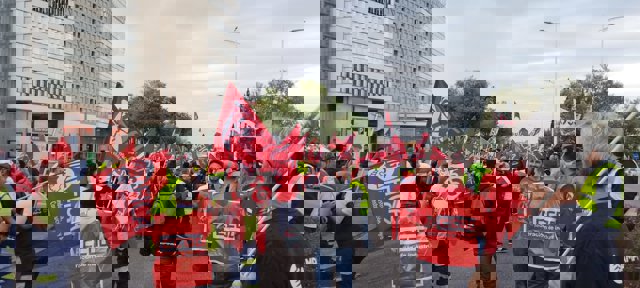 Huelga de funcionarios del metal