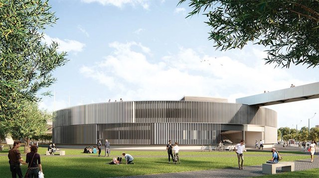 Archivo - Proyecto ganador para el aulario de la Politécnica en Cartuja.