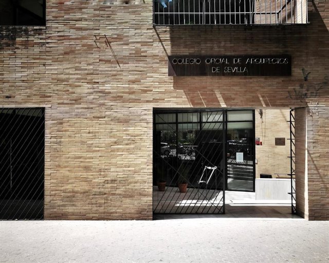 Archivo - Sede del Colegio de Arquitectos de Sevilla.