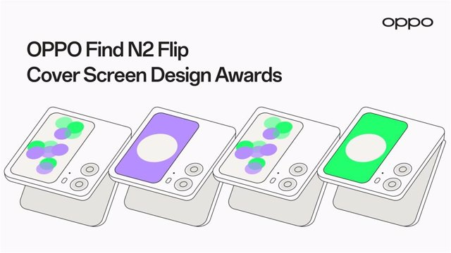 El concurso de diseño de fondos de pantalla 'OPPO Find N2 Flip Cover Screen Desing'