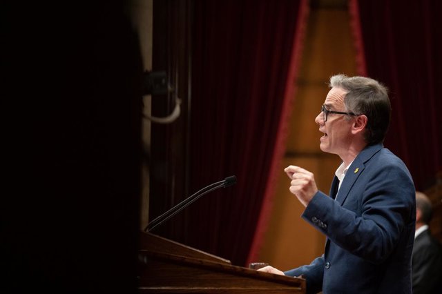 Archivo - El president d'ERC al Parlament, Josep Maria Jové