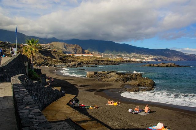 Playa de Los Cancajos, en Breña Alta