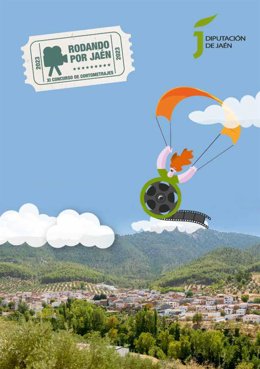 Cartel del Concurso Rodando por Jaén.