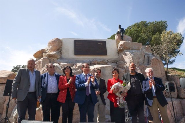 Imagen de archivo de la inauguración del monumento
