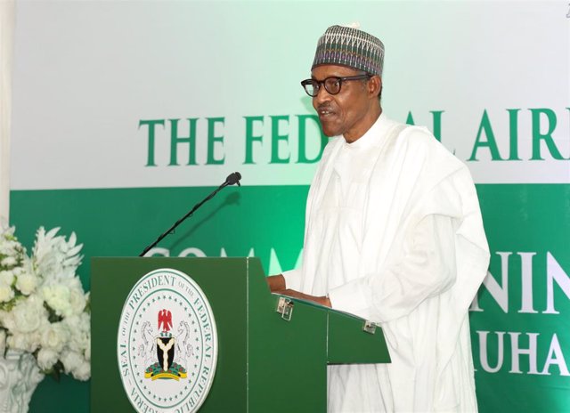 Archivo - El presidente de Nigeria, Muhammadu Buhari.