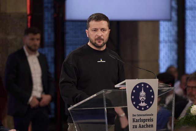 El president d'Ucraïna, Volodímir Zelenski