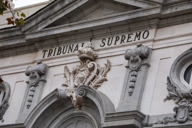 Archivo - Façana del Tribunal Suprem