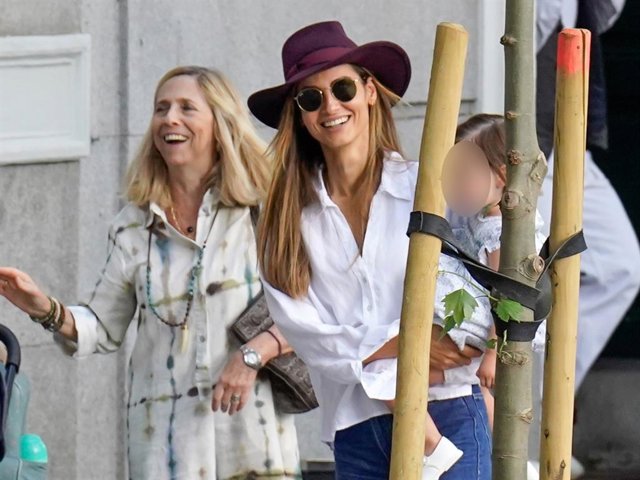 Ariadne Artiles, planazo familiar en Madrid