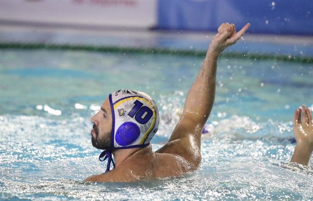 Felipe Perrone, durante un partido con el Atlètic-Barceloneta.