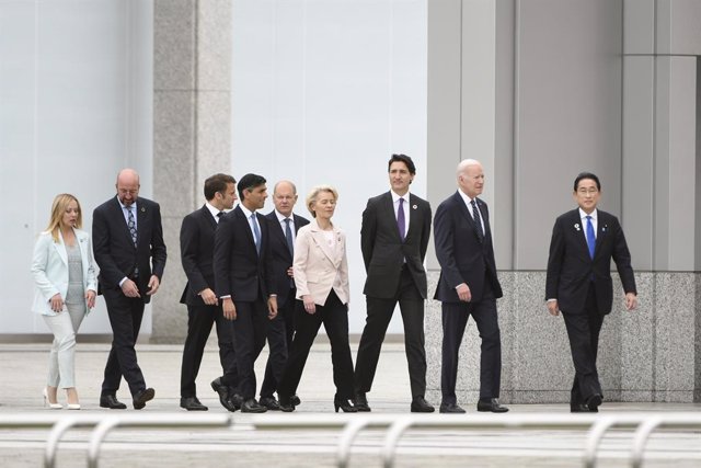 Els líders del G7 a Ucraïna 
