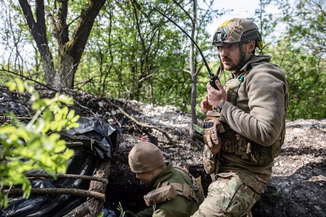 Combates en Bajmut (Ucrania)