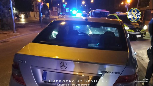 Vehículo de alta gama intervenido al arrestado por conducción temeraria en la avenida de Montesierra.