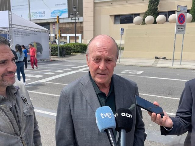 El presidente del Automobile, Enrique Lacalle.