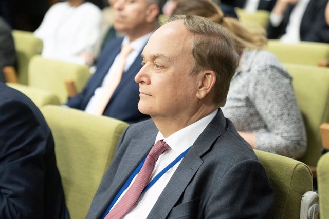 El embajador de Rusia en Estados UNidos, Anatoli Antonov