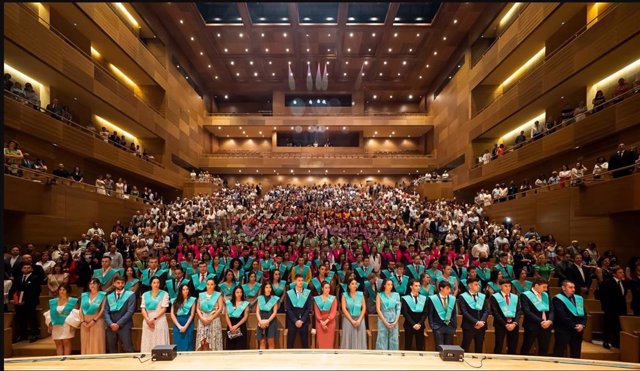 Promoción de alumnos de la UEMC de 2022.