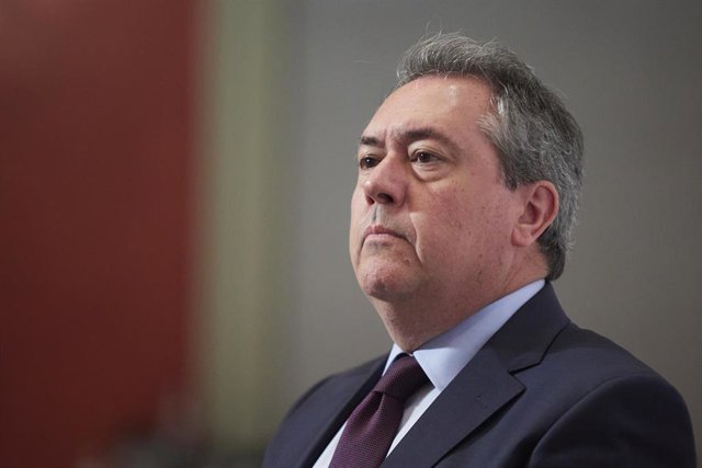 El secretario general del PSOE de Andalucía y Portavoz del Grupo Parlamentario Socialista, Juan Espadas, archivo. 