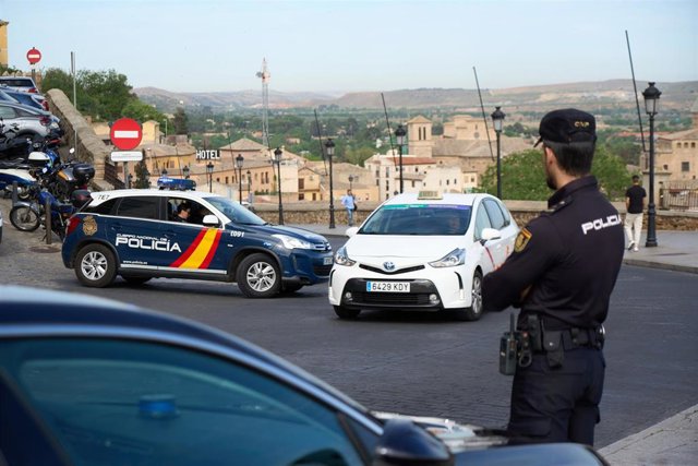 Agentes de la Policía Nacional en un dispositivo