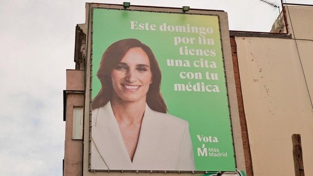 Más Madrid lanza la campaña 'este domingo por fin tiene una cita con tu médica' para el 28M