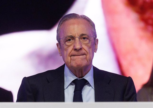 El presidente del Real Madrid, Florentino Pérez. 