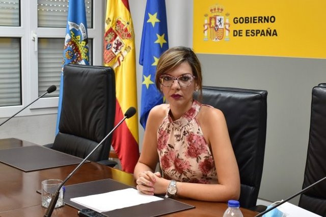 Archivo - La delegada del Gobierno en Melilla, Sabrina Moh, en una rueda de prensa.