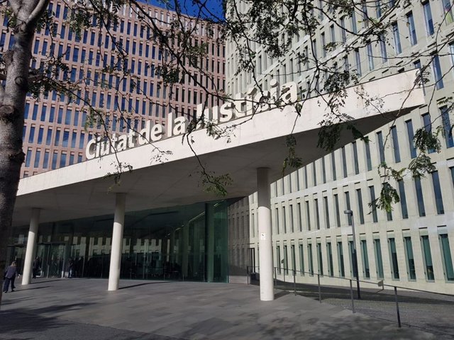 Archivo - Imatge de la façana de la Ciutat de la Justícia