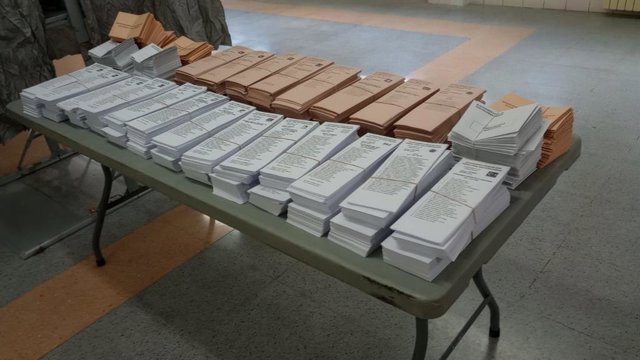 Papeletas electorales