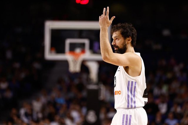 Archivo - Sergio Llull durante un partido del Real Madrid
