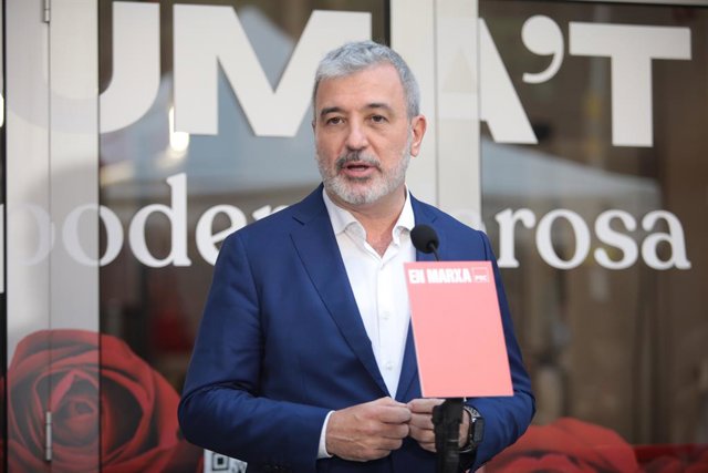 El candidat del PSC-PSOE a l'Alcaldia de Barcelona, Jaume Collboni