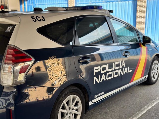 Coche de la Policía Nacional.