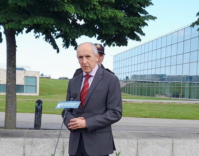 El consejero de Seguridad, Josu Erkoreka