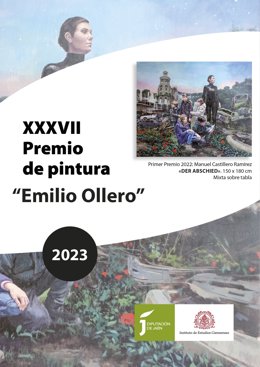 Cartel del premio Emilio Ollero