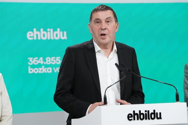 El coordinador general de EH Bildu, Arnaldo Otegi.