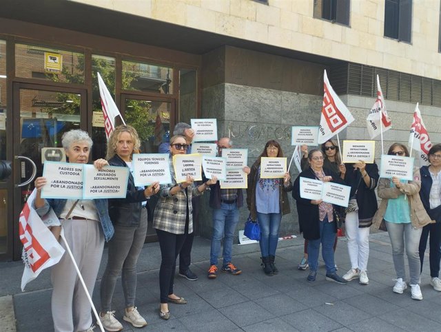 Personal laboral de Justicia también reclama en Valladolid un aumento retributivo y su 'funcionarización'.