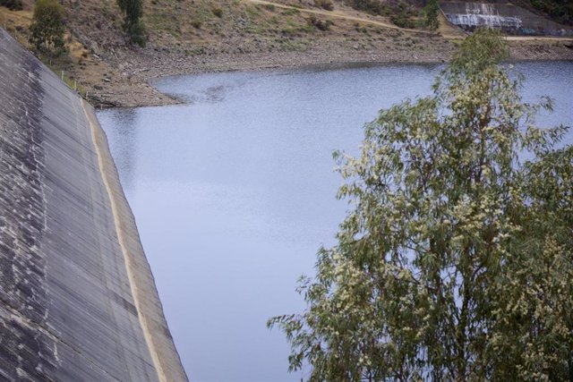 Detalle del embalse de Aznalcazar, foto de recurso  