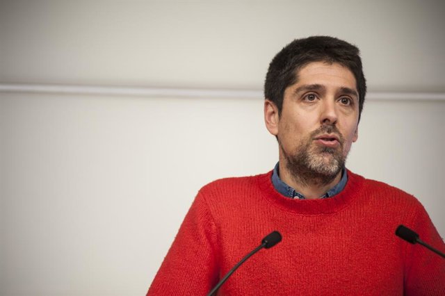 Archivo - El portaveu dels comuns al Parlament, David Cid