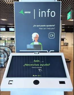 Barajas informará a los viajeros con videollamadas interactivas 24 horas
