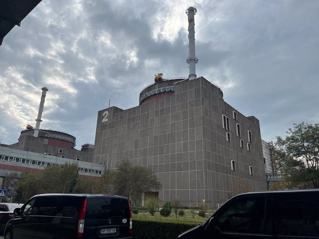 Archivo - Visita de una misión del OIEA a la central nuclear de Zaporiyia