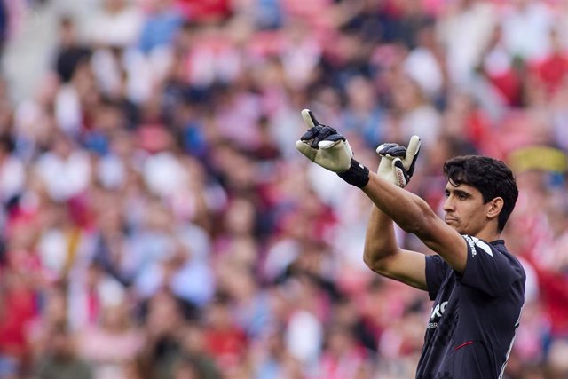 Yassine 'Bono' Bounou, durante un partido del Sevilla FC.