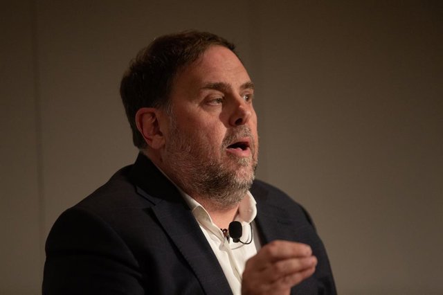 Archivo - El president d'ERC, Oriol Junqueras