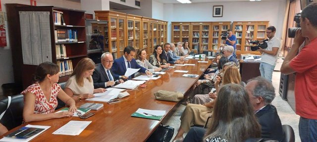 Reunión del consejero con la Junta de Jueces de Sevilla