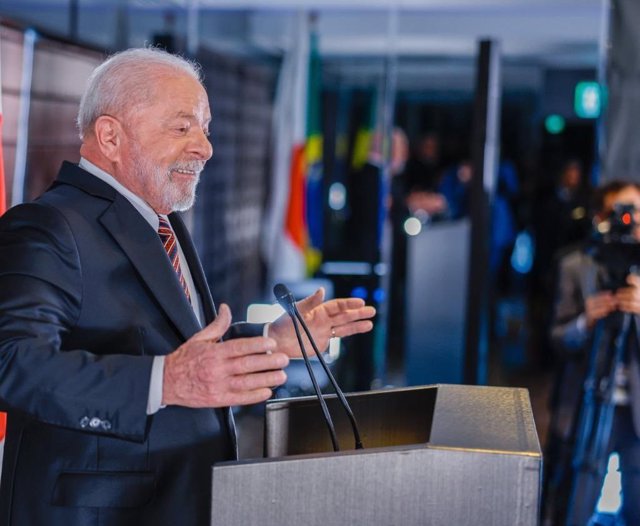 El presidente brasielño, Luiz Inácio Lula da Silva